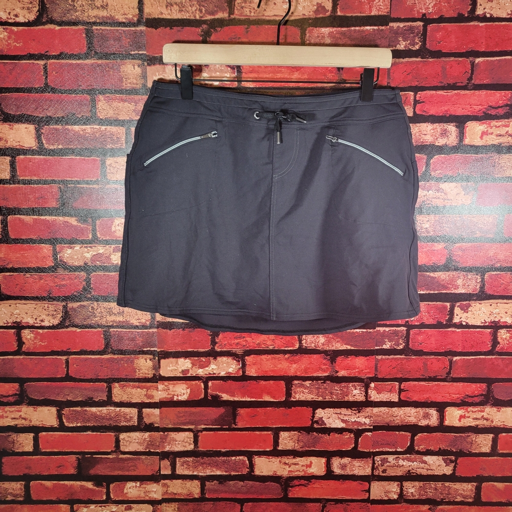Kuhl Women's Charcoal Skort with Zip Pockets